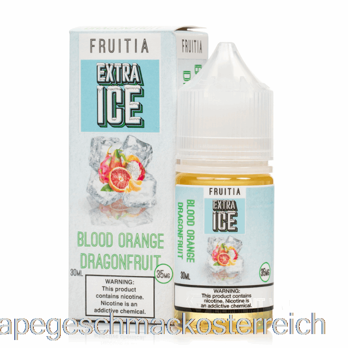 Blutorangen-Drachenfrucht – Extra Eis – Fruchtsalze – 30 Ml, 50 Mg Vape-Geschmack